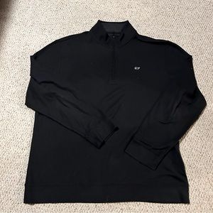 Vineyard Vines Saltwater 1/4 zip Pima Cotton long sleeve polo pullover | size XL